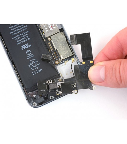 Замена шлейфа разъема наушников iPhone 4S