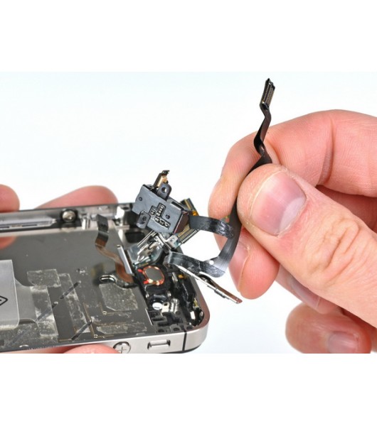 Замена шлейфа разъема наушников iPhone 5